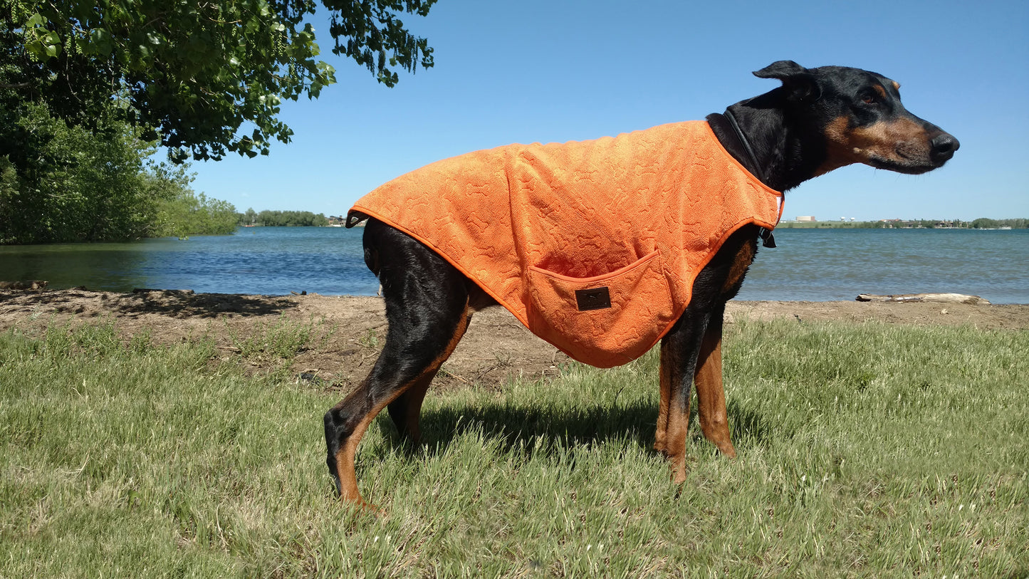 Rosewood - Tall Tails Pet Cape Dog Drying Towel