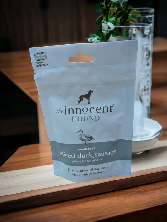 The Innocent Hound Sliced Duck & Cranberry Sausage