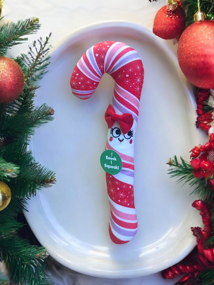 Candy Cane Plush Toy