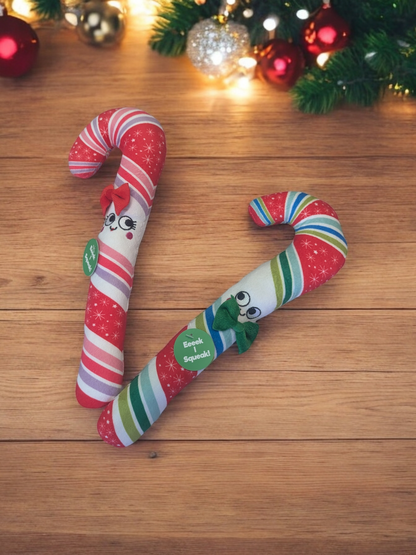 Candy Cane Plush Toy