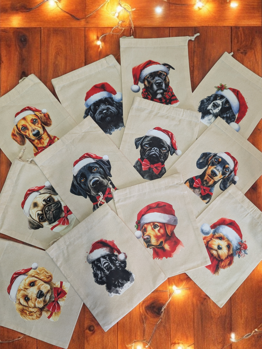 Dog Christmas Sacks