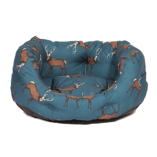 Woodland Range Stag Deep Duvet Dog Bed By Danish Design