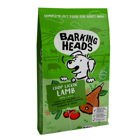 Barking heads Chop Lickin Lamb - 12KG