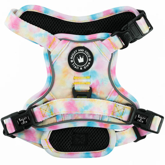 BAILEY & COCO - Trail & Glow Harness CANDY FLOSS