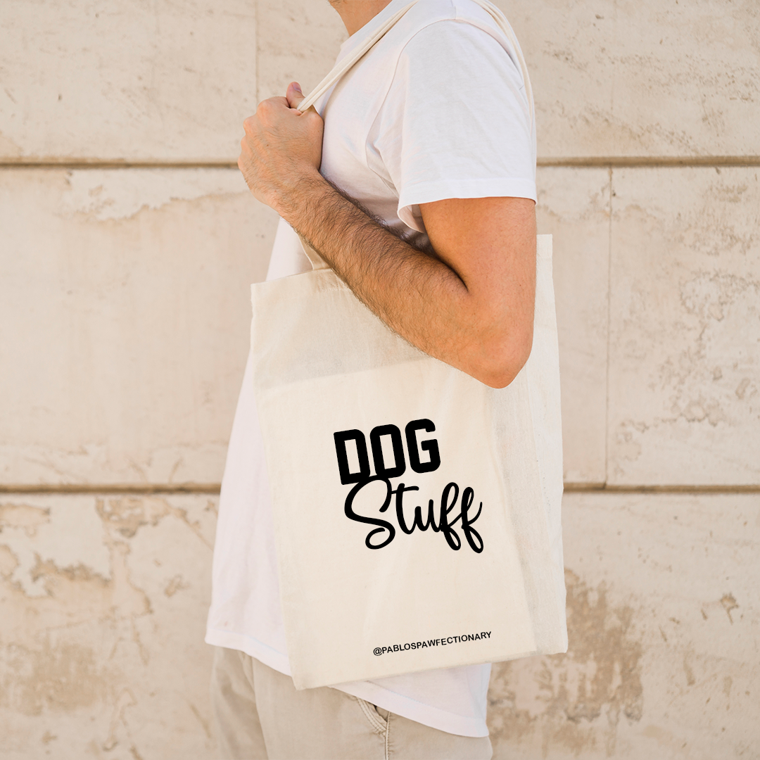 tote bag, organic cotton, cotton tote bag, dog tote bag, quoted tote bag