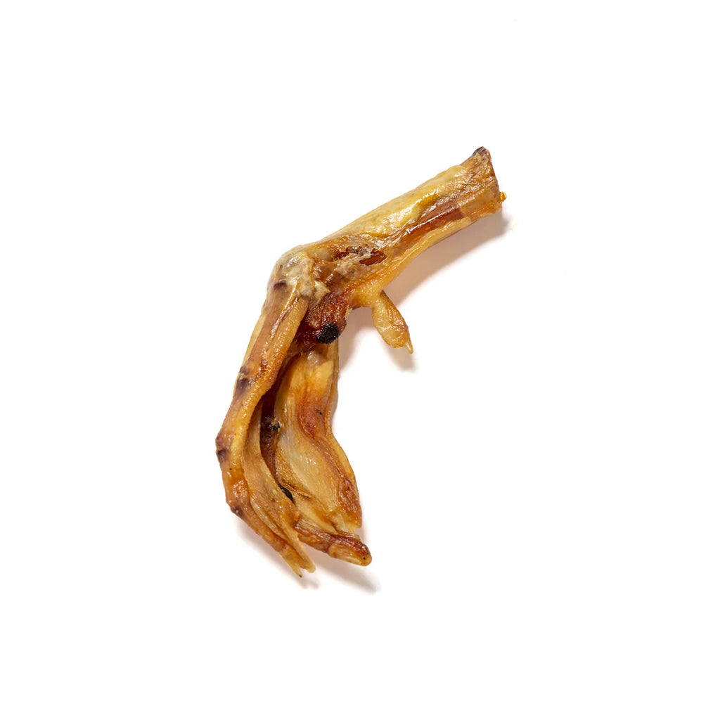 Natural dried duck feet dog treats available in whitley bay