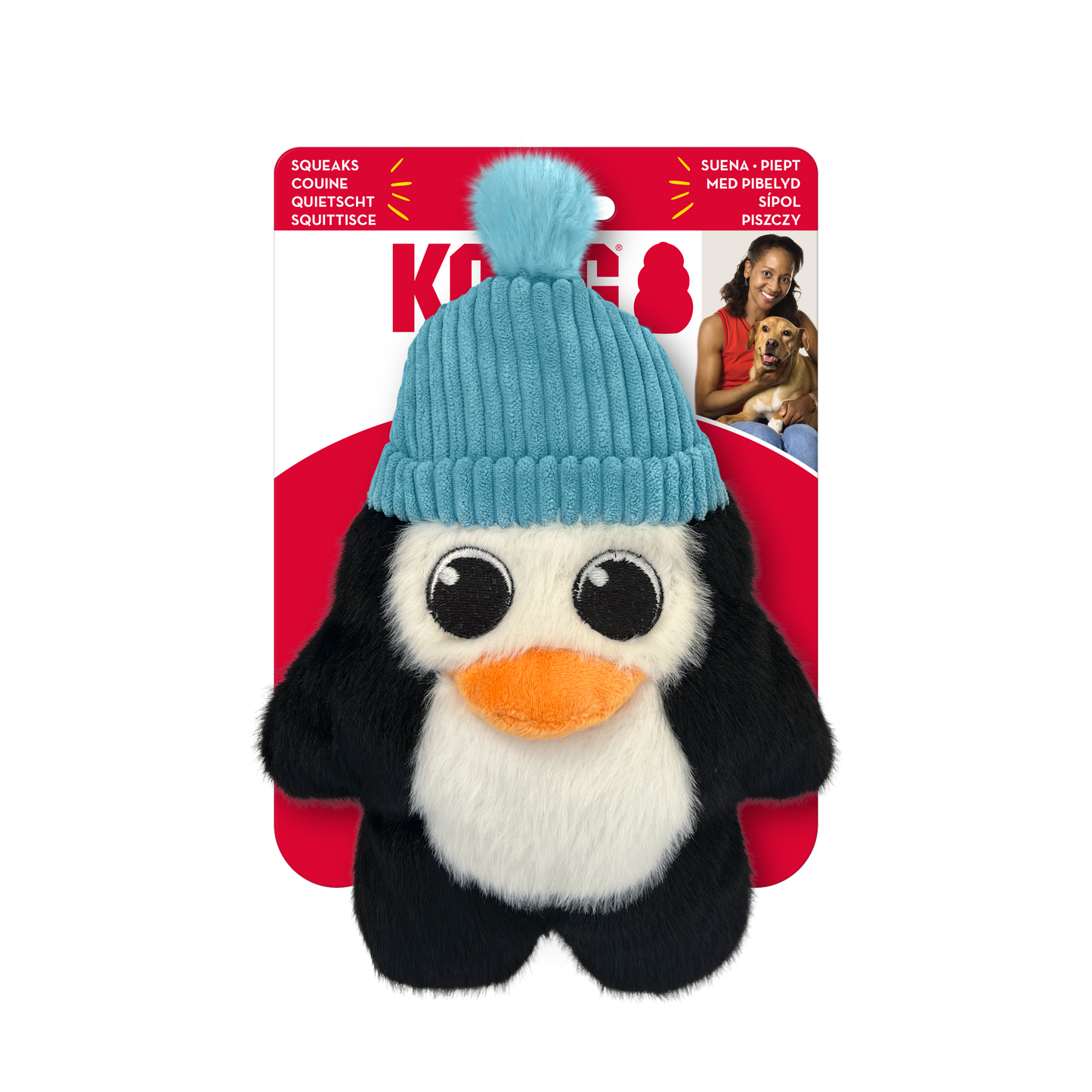 KONG Holiday Snuzzles Penguin