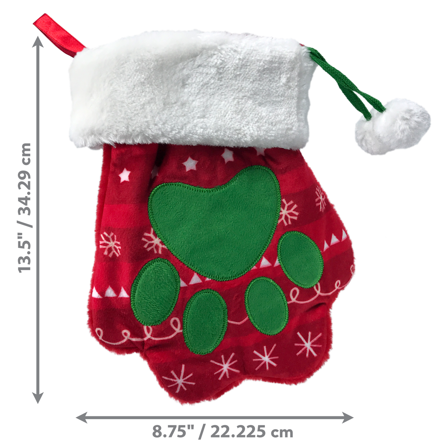 KONG Holiday Stocking Paw