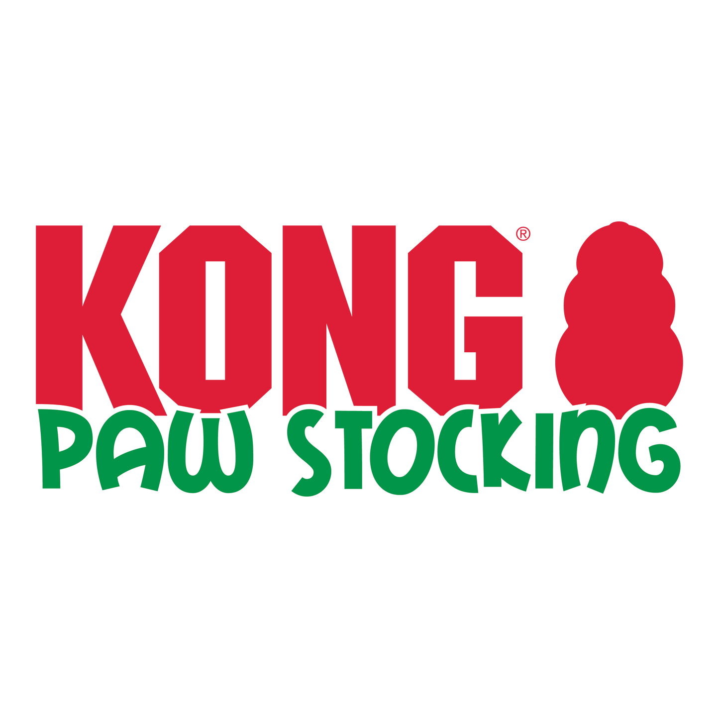 KONG Holiday Stocking Paw