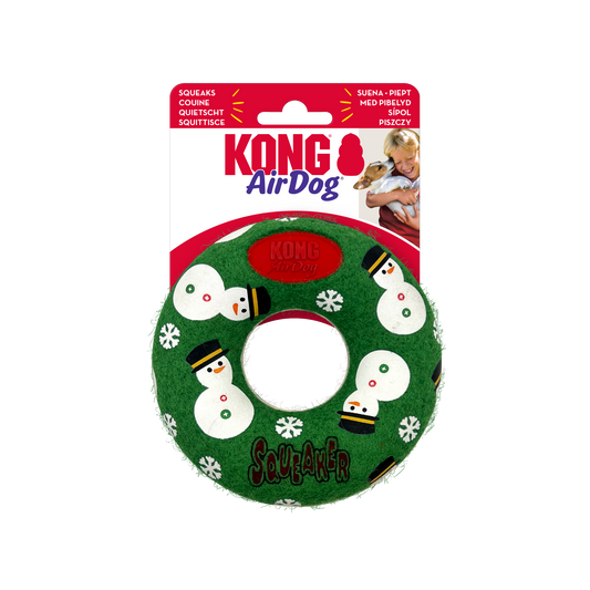 KONG Holiday AirDog Donut