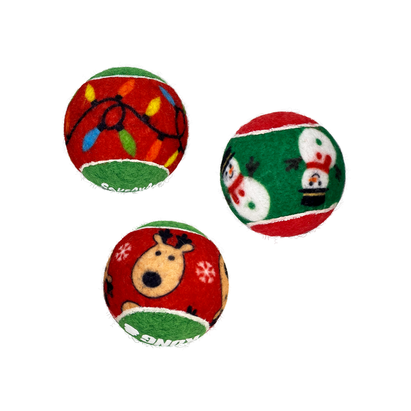 KONG Holiday SqueakAir Balls