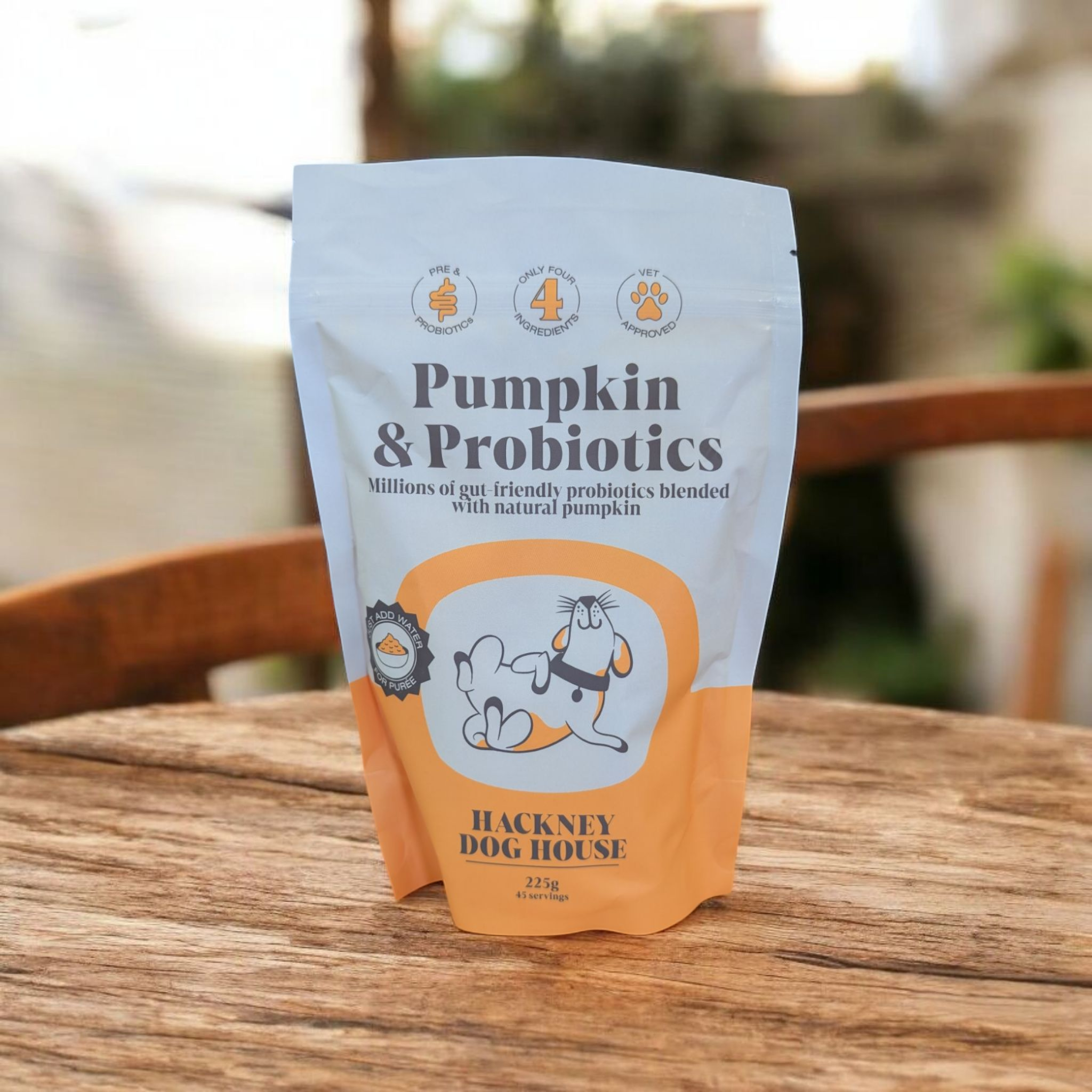 Hackney Dog House Pumpkin Probiotics – Pablo's Pawfectionary