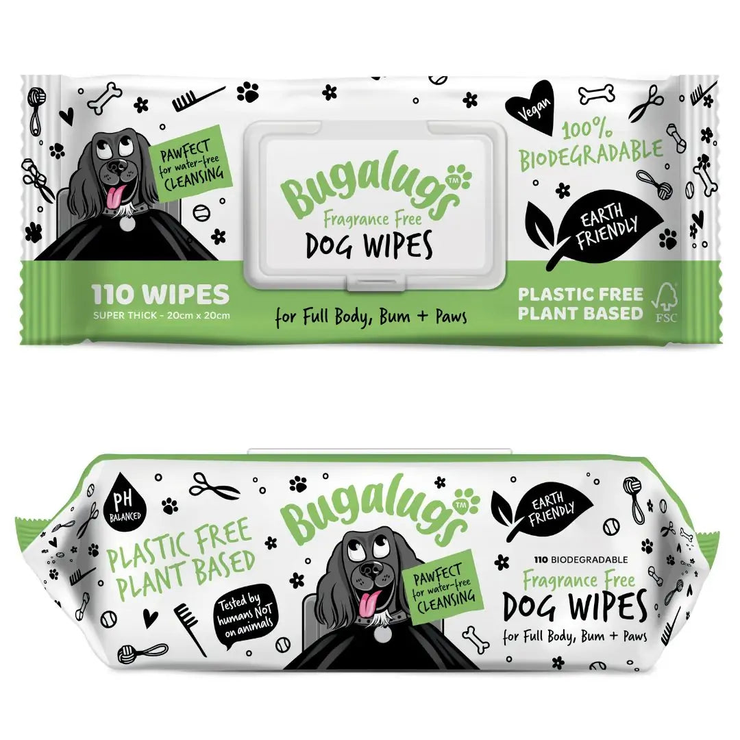 Bugalugs Fragrance Free Wipes