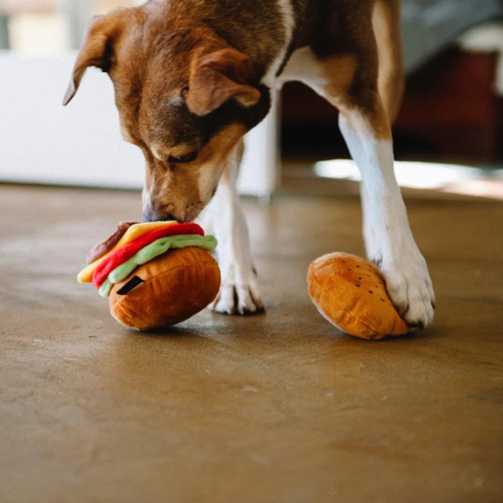 American Burger Plush Toy