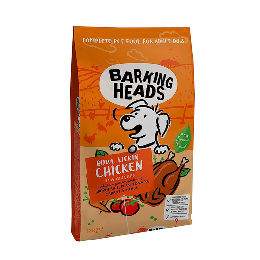 Barking Heads Bowl Lickin Chicken - 12kg