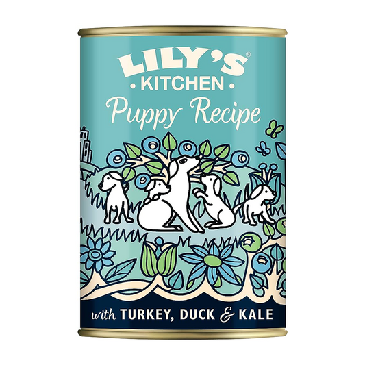Turkey & Duck Puppy Recipe - Lily's Kitchen