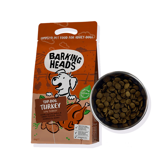 Barking heads Top Dog Turkey - 2kg