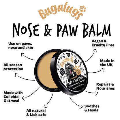 Bugalugs Oatmeal Nose & Paws Balm