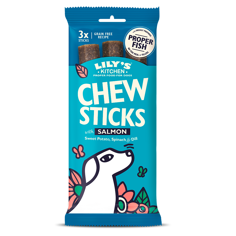 Lily's Kitchen Chew Sticks - Salmon