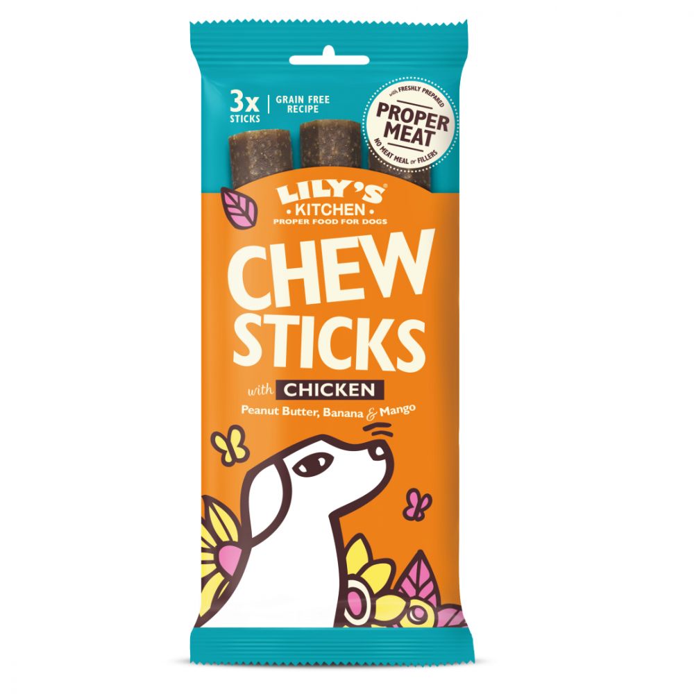 Lilys Kitchen Chew Sticks - Chicken